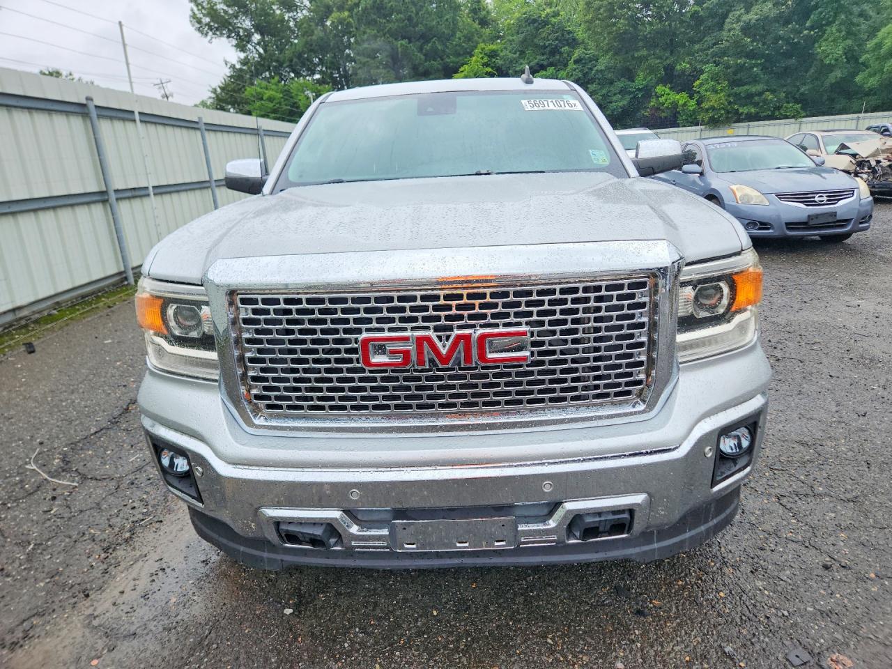 2015 Gmc Sierra C1500 Slt Silver vin: 3GTP1VEC7FG374203