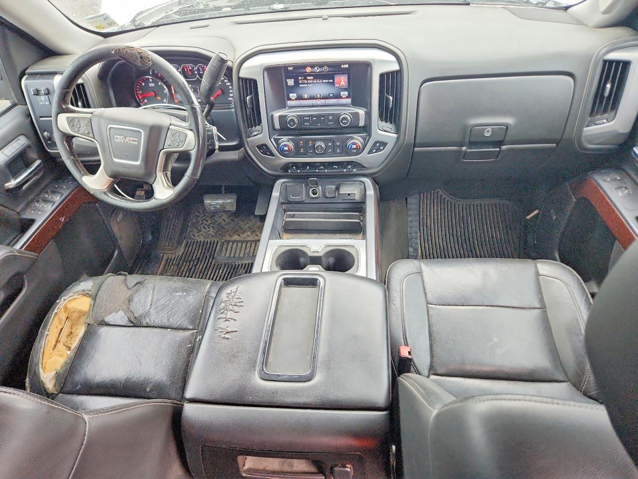 2015 Gmc Sierra C1500 Slt Silver vin: 3GTP1VEC7FG374203