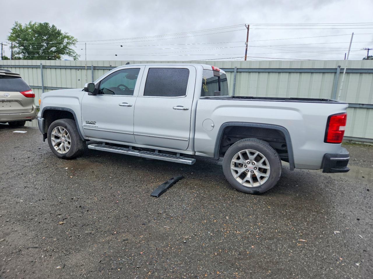 2015 Gmc Sierra C1500 Slt Silver vin: 3GTP1VEC7FG374203