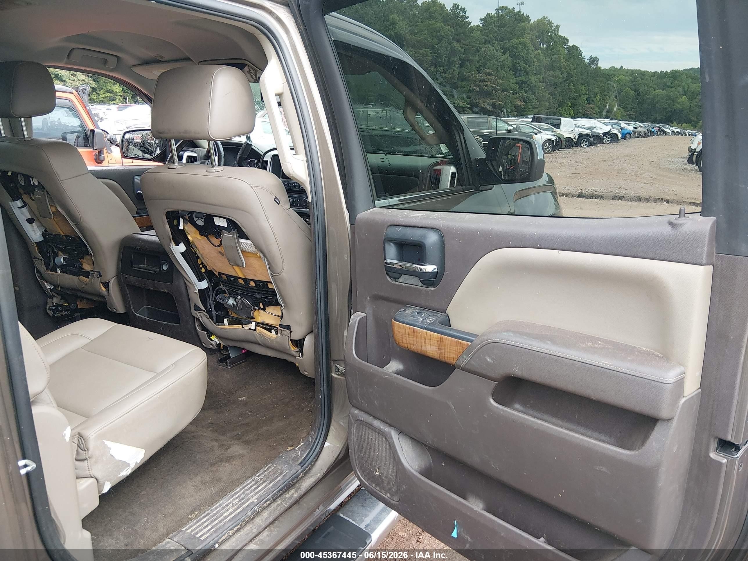 2014 Gmc Sierra 1500 Slt Brown vin: 3GTP1VEC8EG492890