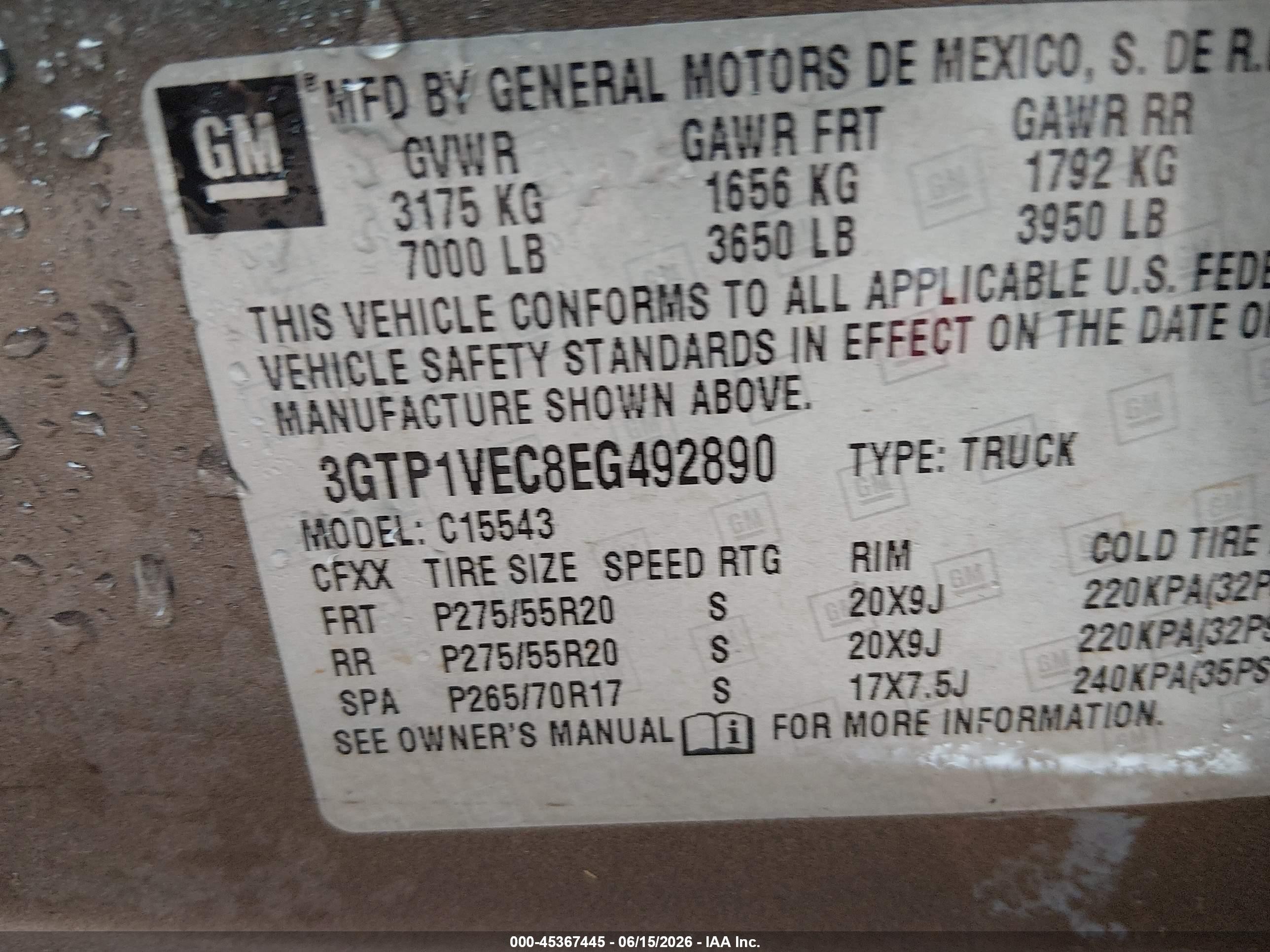 2014 Gmc Sierra 1500 Slt Brown vin: 3GTP1VEC8EG492890