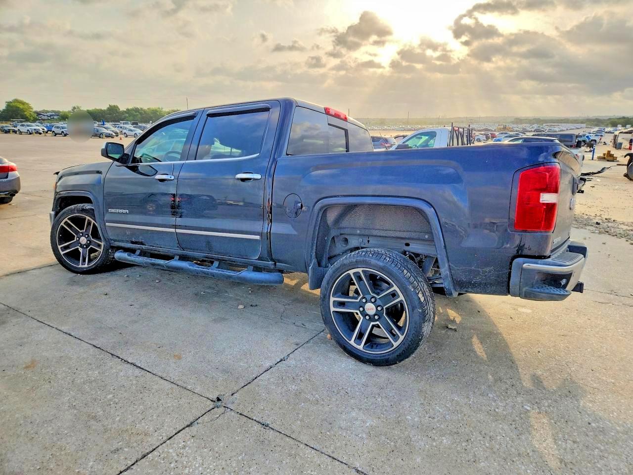 2015 Gmc Sierra C1500 Slt Black vin: 3GTP1VEC8FG448759