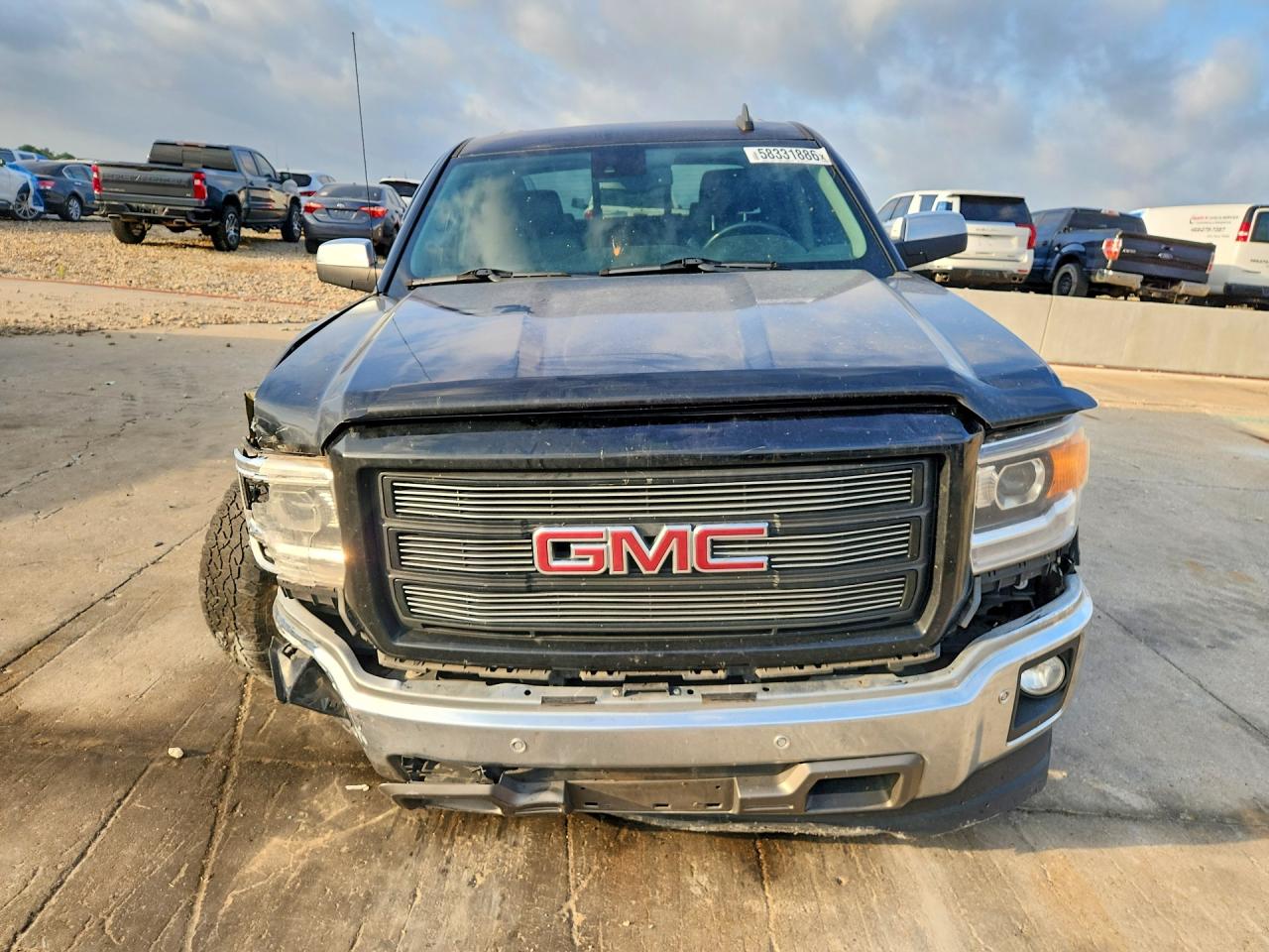 2015 Gmc Sierra C1500 Slt Black vin: 3GTP1VEC8FG448759