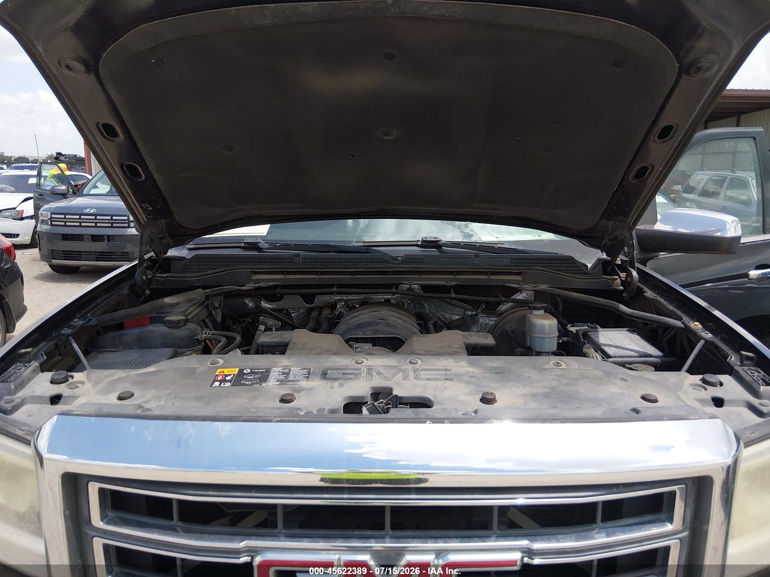 2014 Gmc Sierra 1500 Slt Black vin: 3GTP1VEC9EG113525