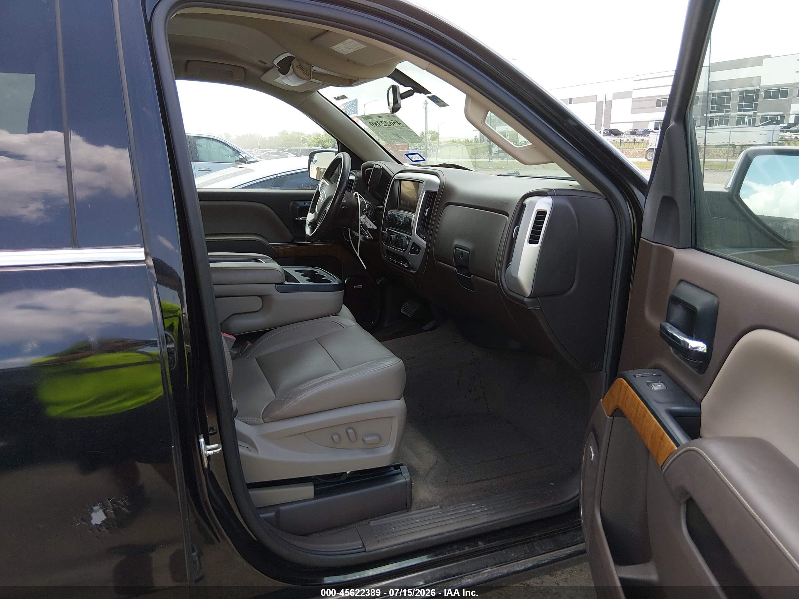 2014 Gmc Sierra 1500 Slt Black vin: 3GTP1VEC9EG113525