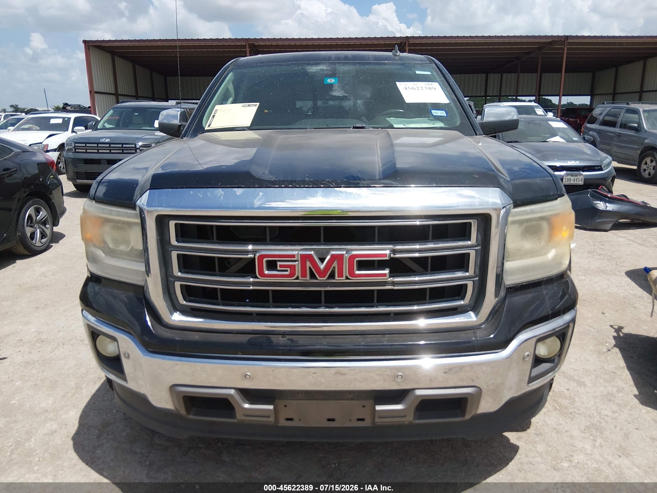 2014 Gmc Sierra 1500 Slt Black vin: 3GTP1VEC9EG113525