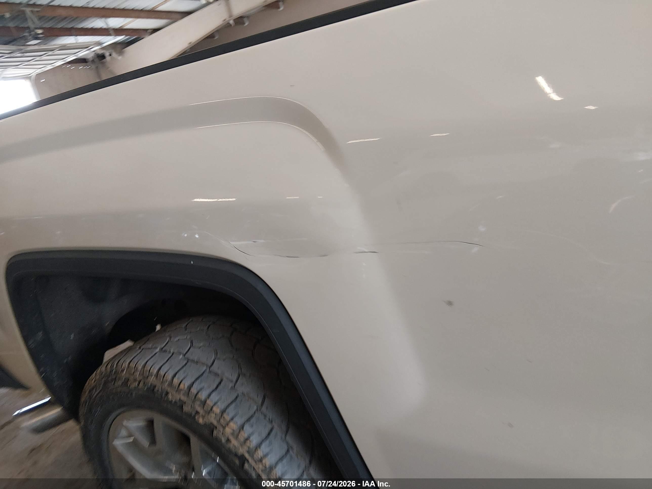 2014 Gmc Sierra 1500 Slt White vin: 3GTP1VEC9EG245362