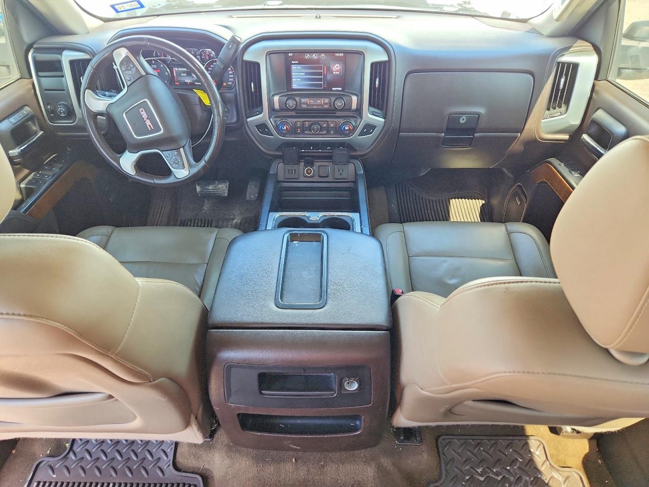 2015 Gmc Sierra C1500 Slt White vin: 3GTP1VEC9FG160670