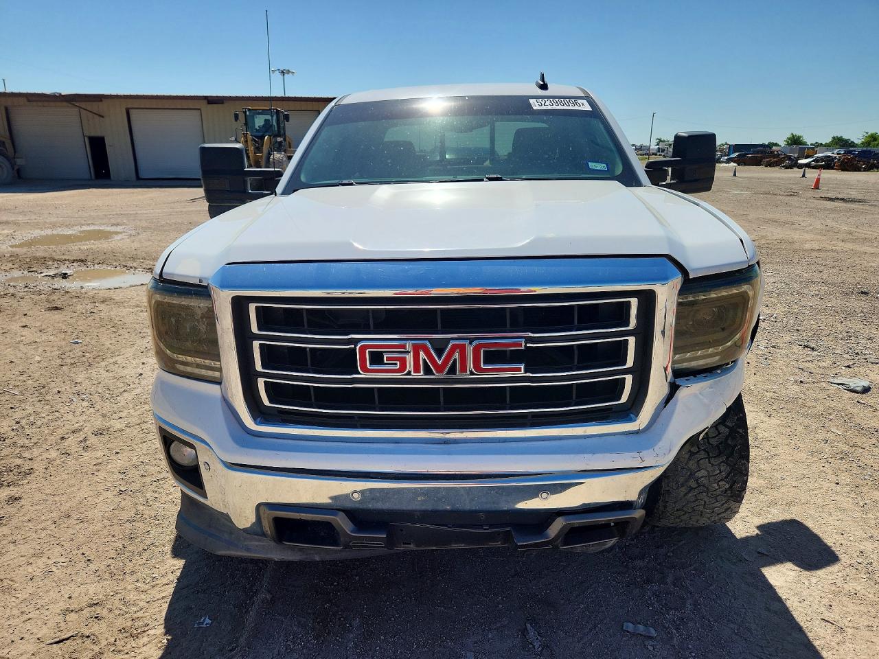 2015 Gmc Sierra C1500 Slt White vin: 3GTP1VEC9FG160670