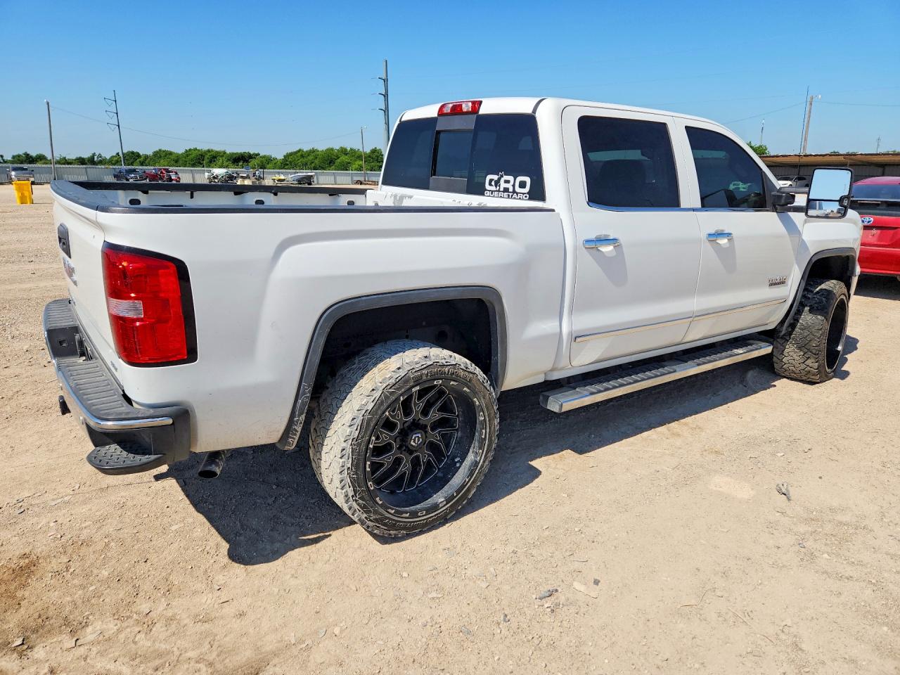 2015 Gmc Sierra C1500 Slt White vin: 3GTP1VEC9FG160670