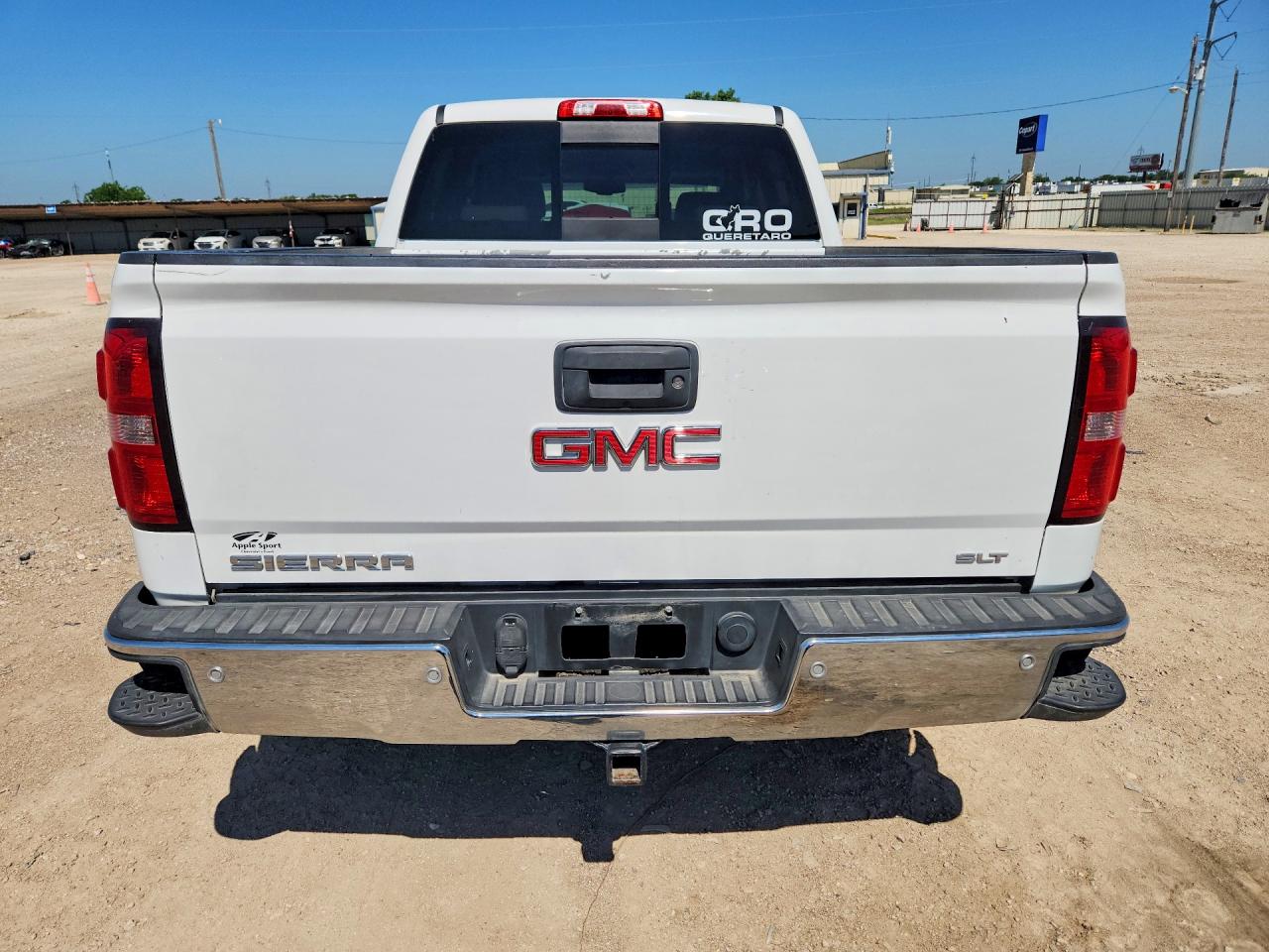 2015 Gmc Sierra C1500 Slt White vin: 3GTP1VEC9FG160670