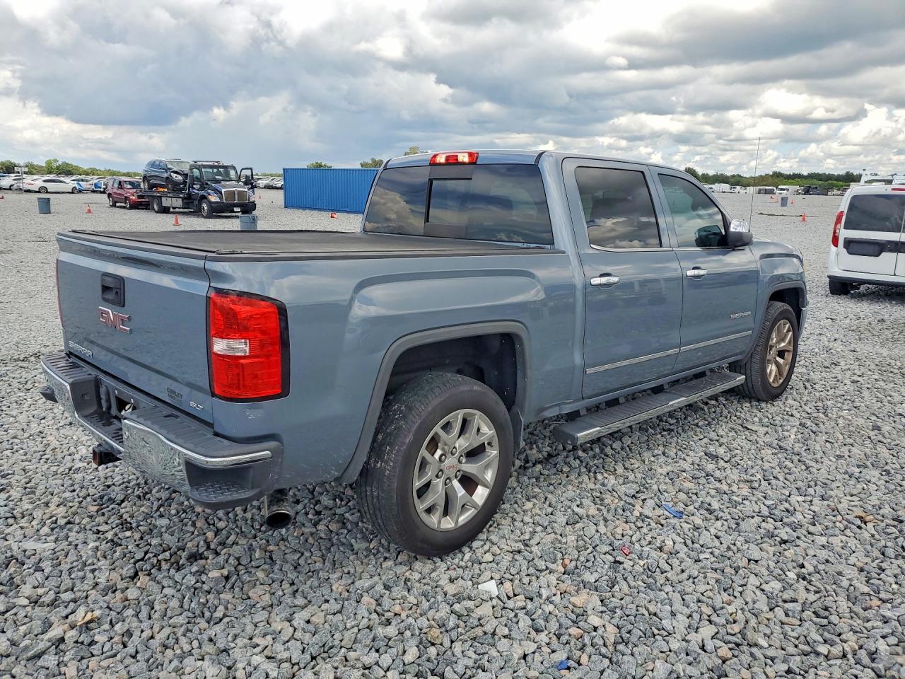 2015 Gmc Sierra C1500 Slt Gray vin: 3GTP1VECXFG342877
