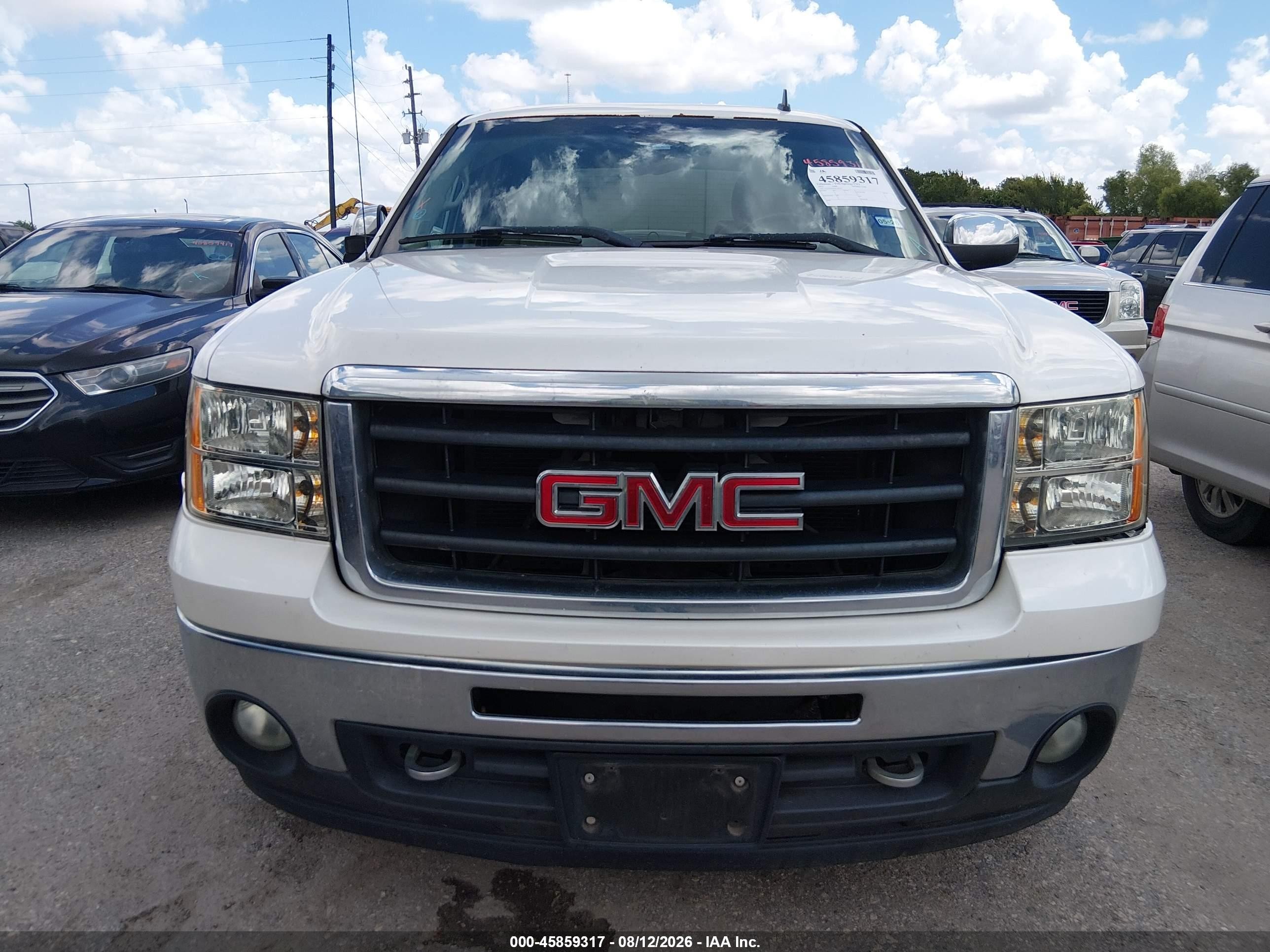2011 Gmc Sierra 1500 Slt White vin: 3GTP1WE07BG246212