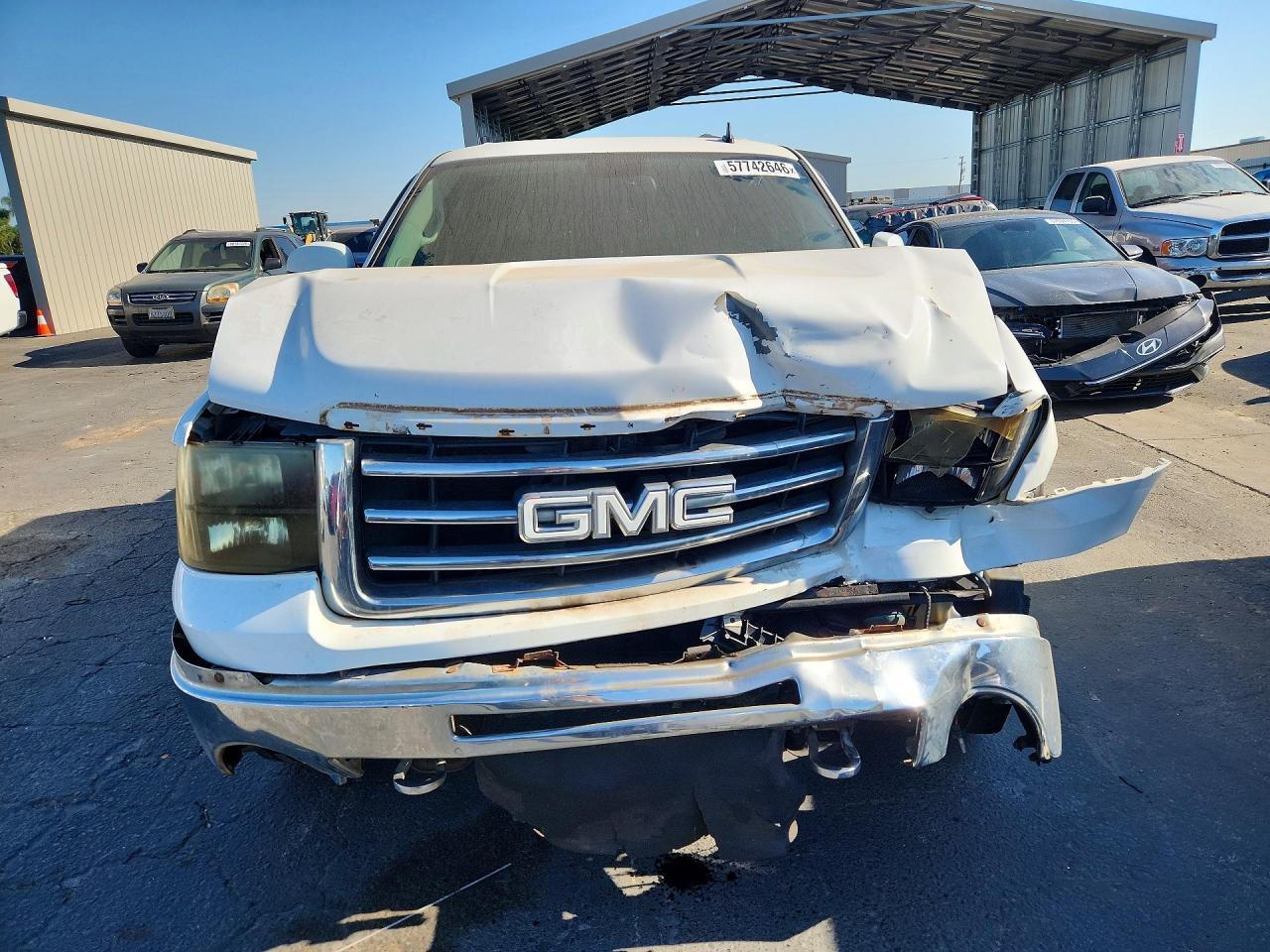 2013 Gmc Sierra C1500 Slt Белый vin: 3GTP1WE08DG227011