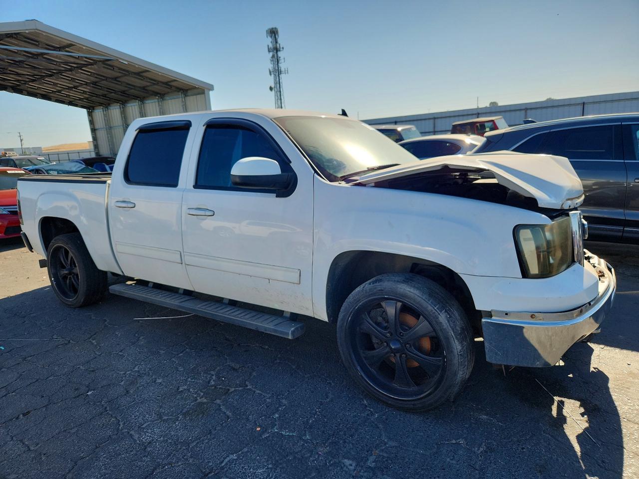 2013 Gmc Sierra C1500 Slt Белый vin: 3GTP1WE08DG227011