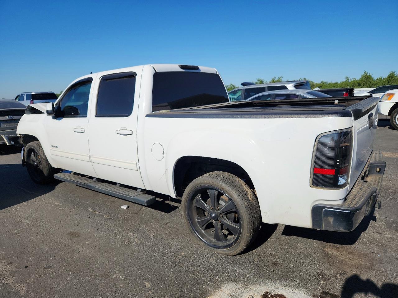 2013 Gmc Sierra C1500 Slt Белый vin: 3GTP1WE08DG227011