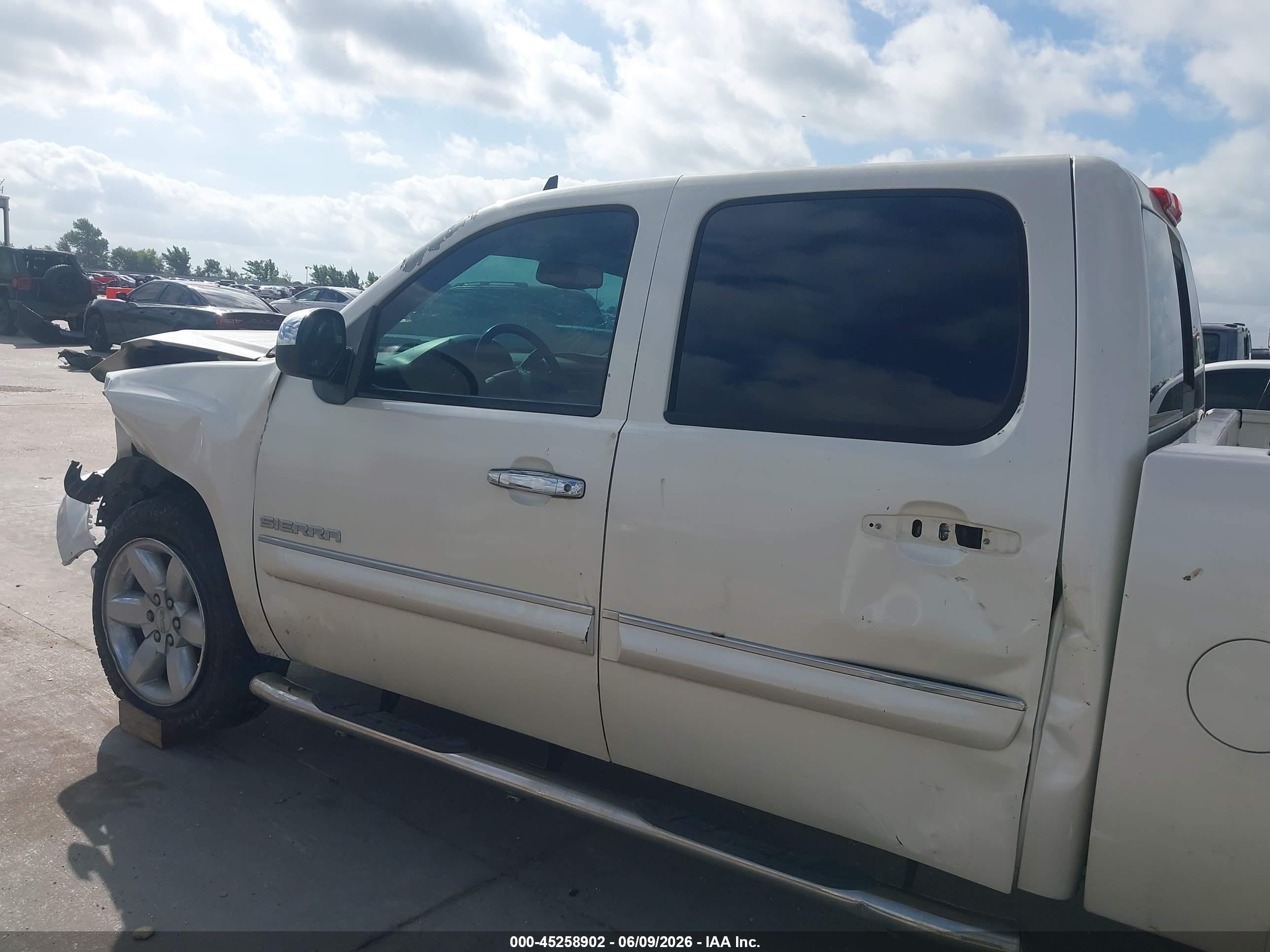 2012 Gmc Sierra 1500 Slt Белый vin: 3GTP1WE0XCG301642
