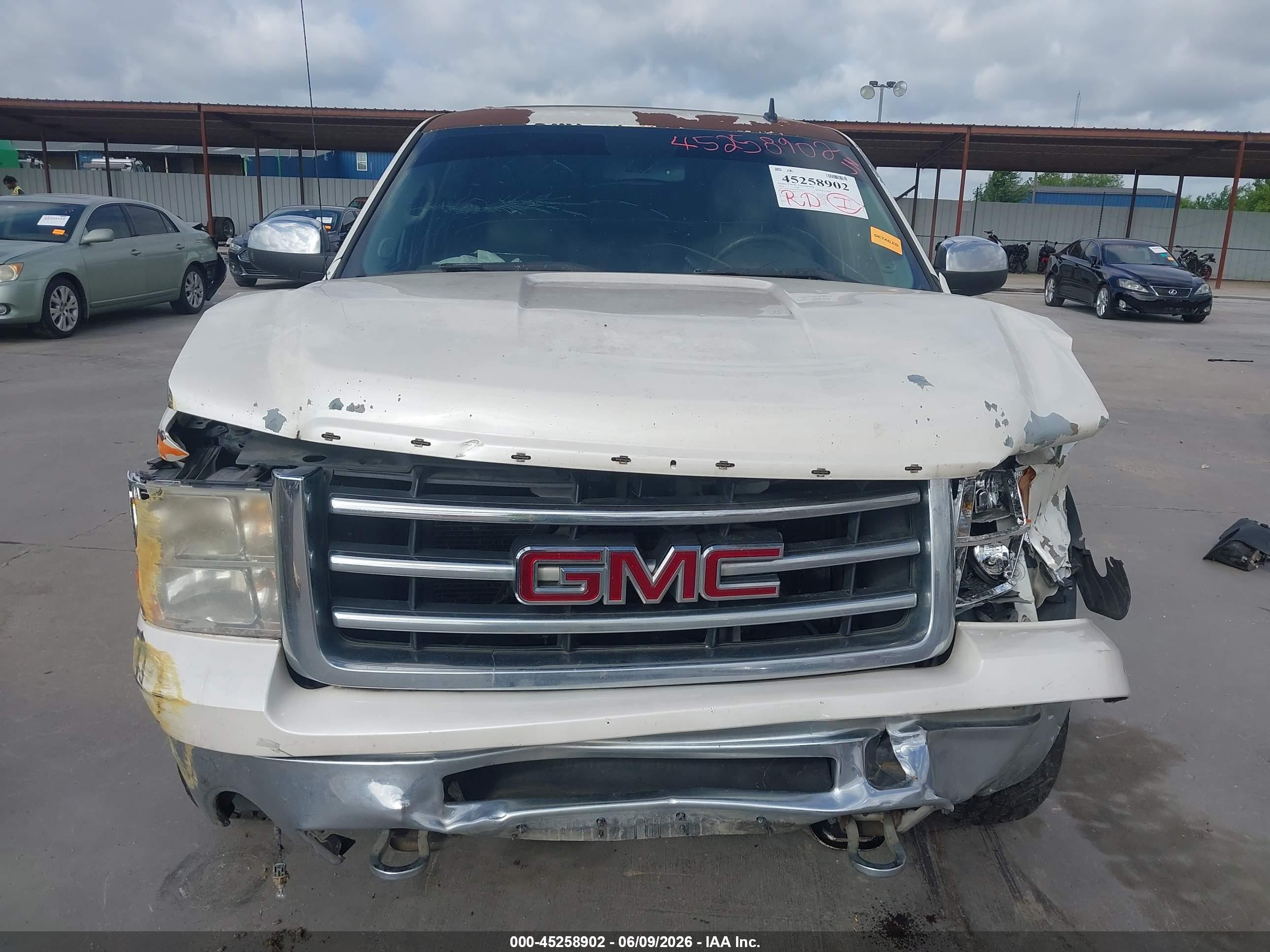 2012 Gmc Sierra 1500 Slt Белый vin: 3GTP1WE0XCG301642