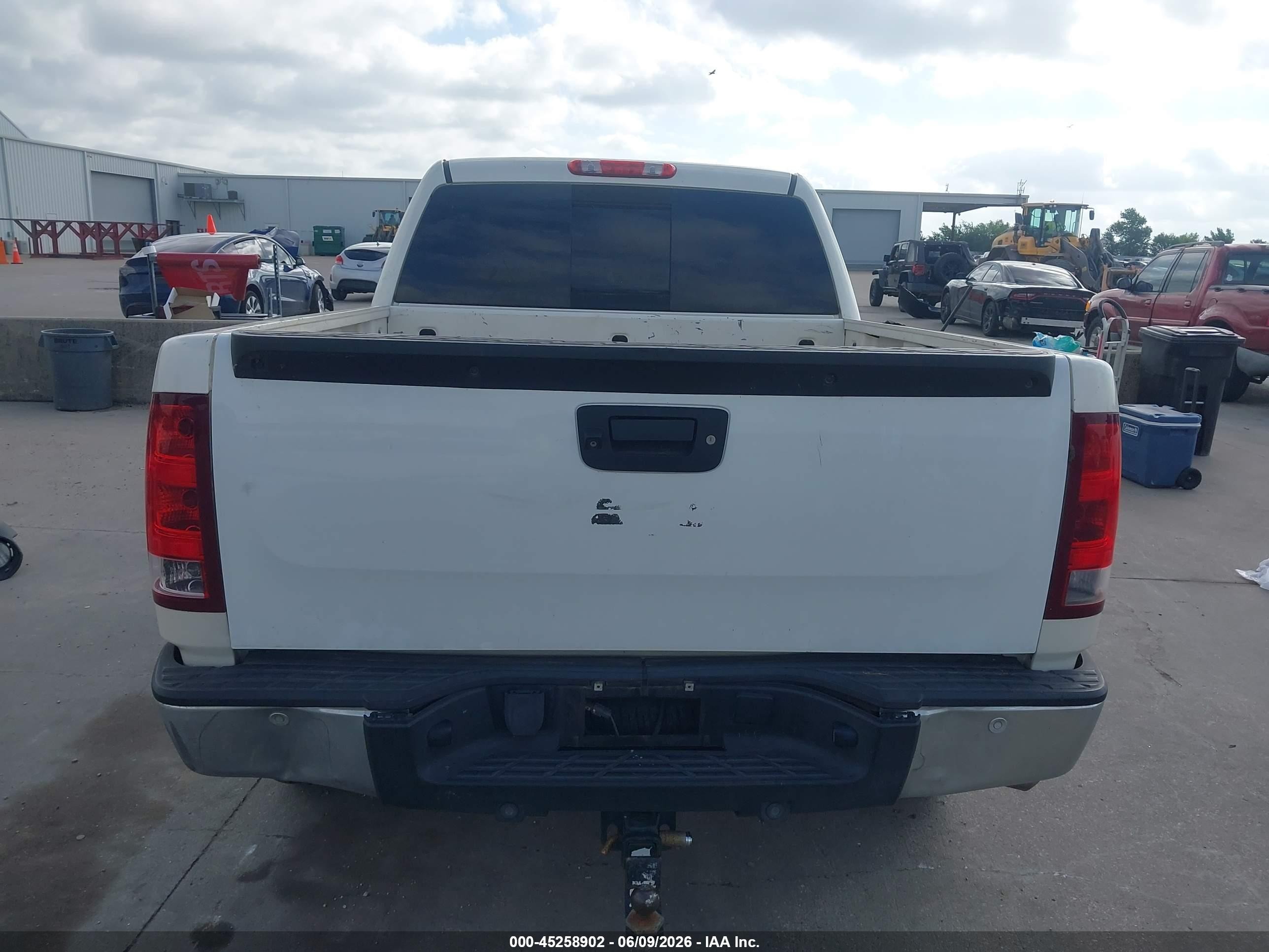 2012 Gmc Sierra 1500 Slt Белый vin: 3GTP1WE0XCG301642