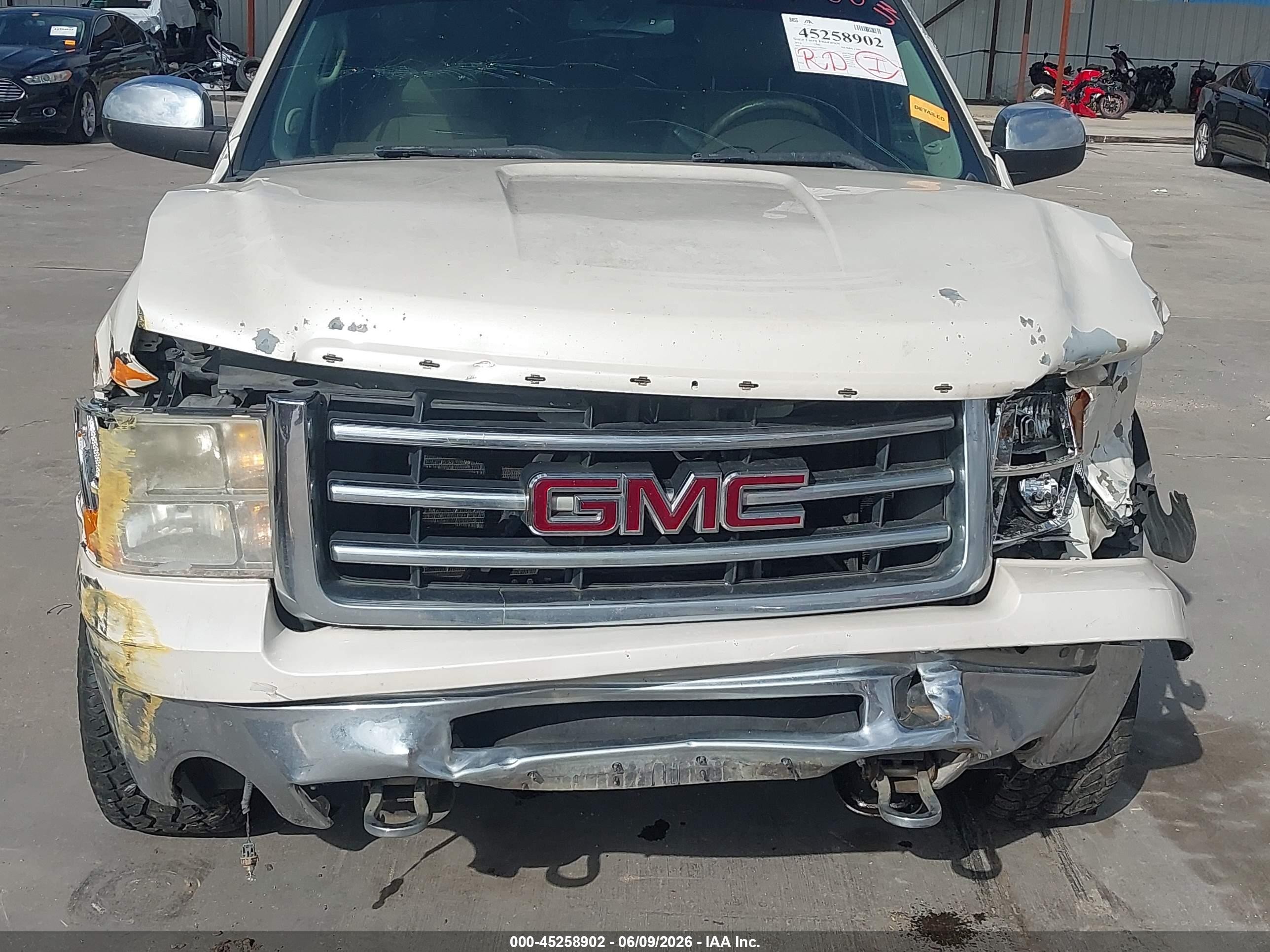 2012 Gmc Sierra 1500 Slt Белый vin: 3GTP1WE0XCG301642