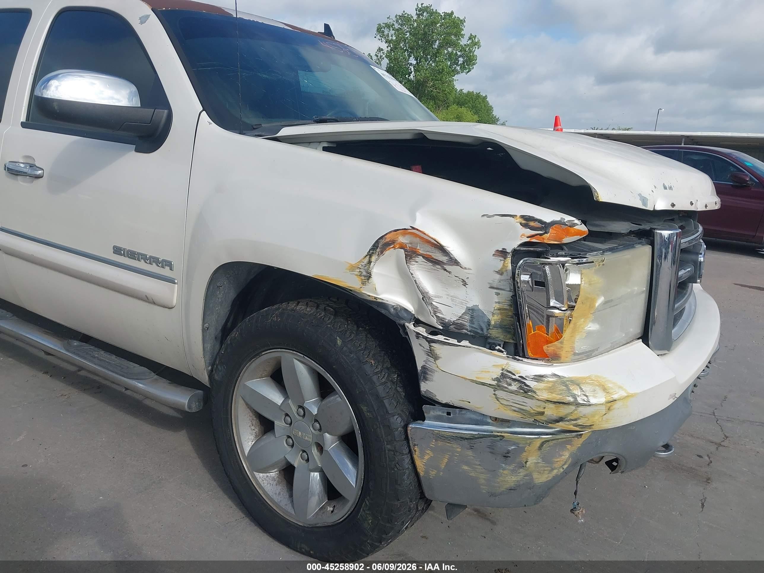 2012 Gmc Sierra 1500 Slt Белый vin: 3GTP1WE0XCG301642