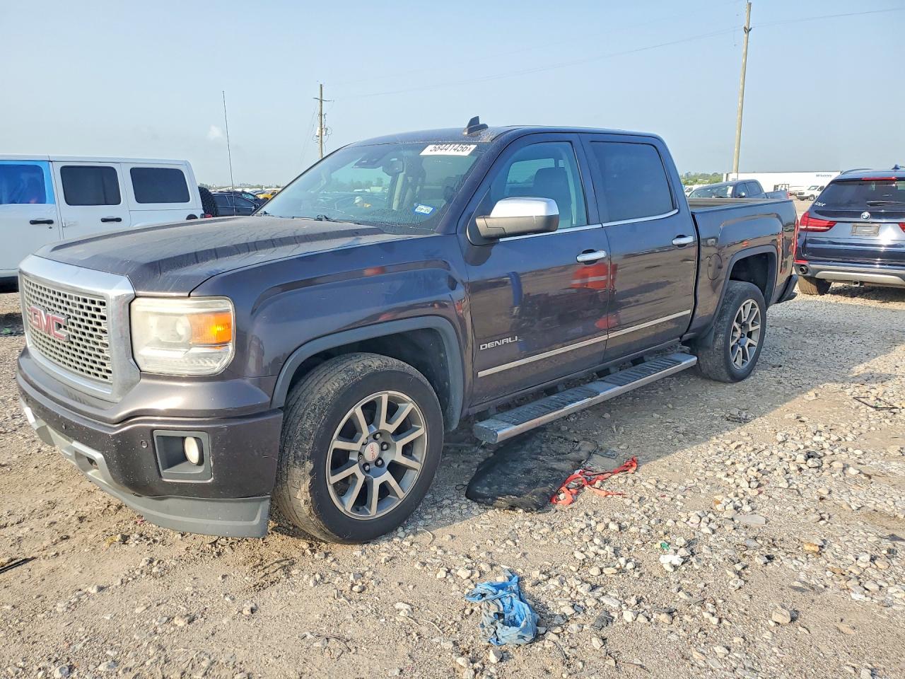 2015 Gmc Sierra C1500 Denali Gray vin: 3GTP1WEC2FG245646
