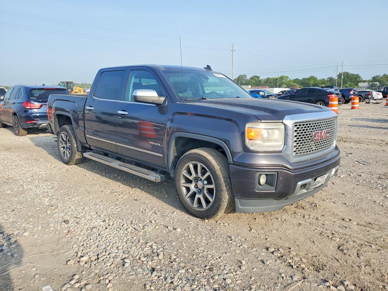 2015 Gmc Sierra C1500 Denali Gray vin: 3GTP1WEC2FG245646