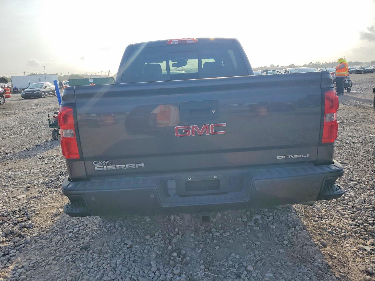 2015 Gmc Sierra C1500 Denali Gray vin: 3GTP1WEC2FG245646