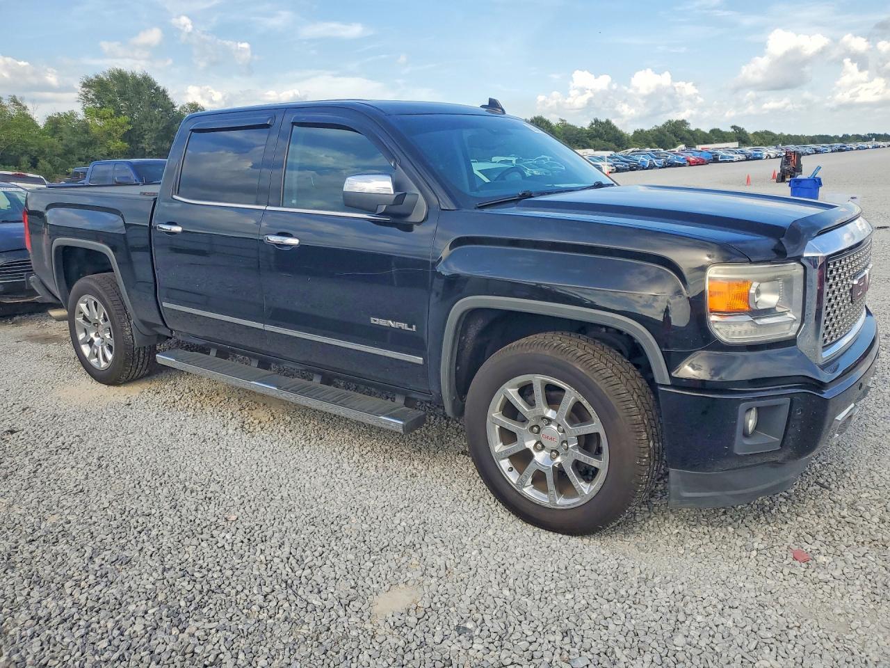 2015 Gmc Sierra C1500 Denali Black vin: 3GTP1WEC3FG124561