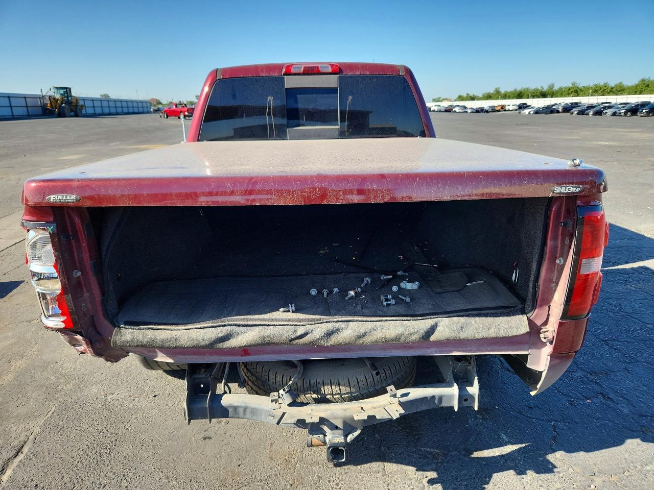2015 Gmc Sierra C1500 Denali Burgundy vin: 3GTP1WEC5FG339195