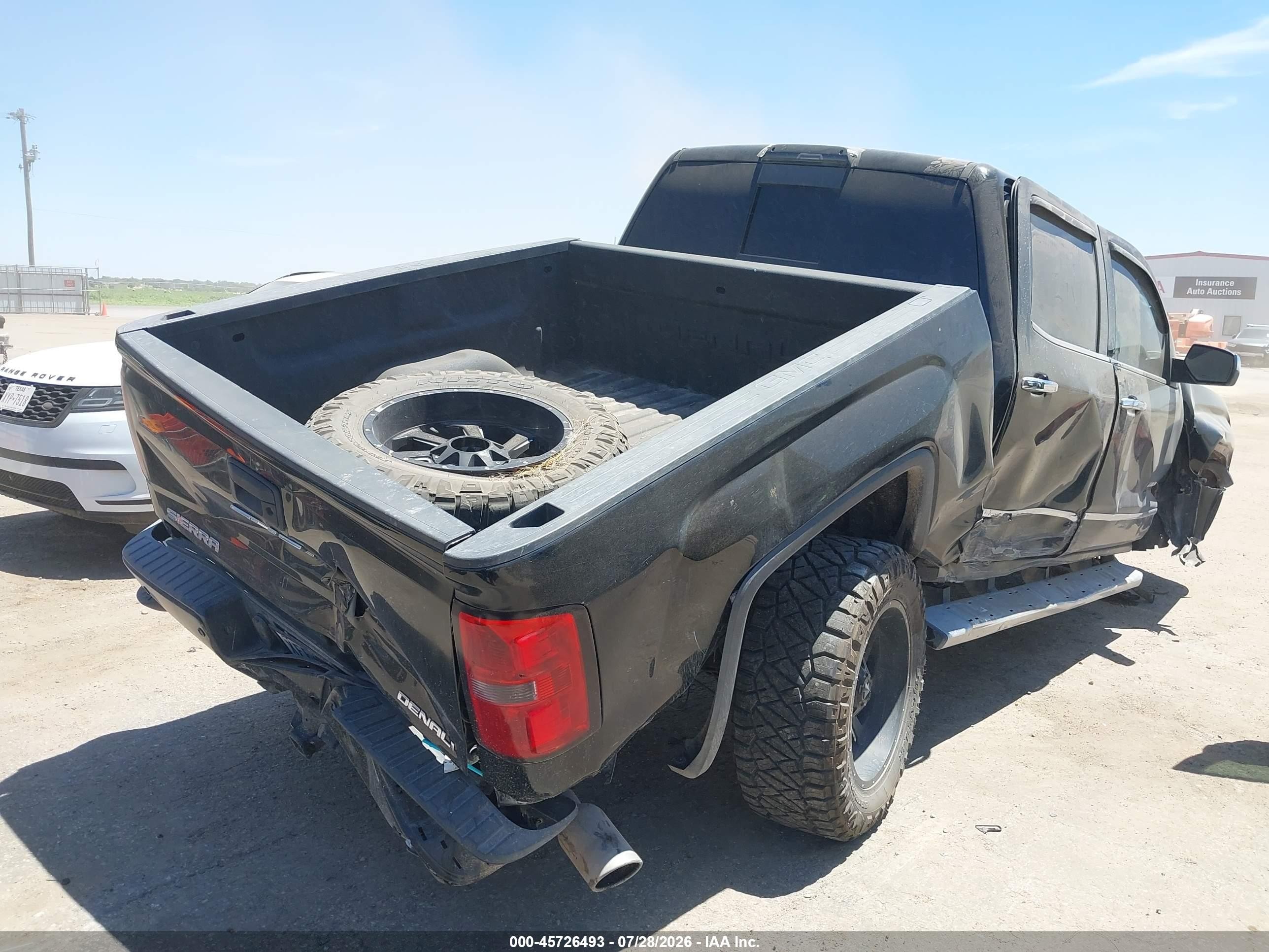 2015 Gmc Sierra 1500 Denali Черный vin: 3GTP1WEC5FG450880
