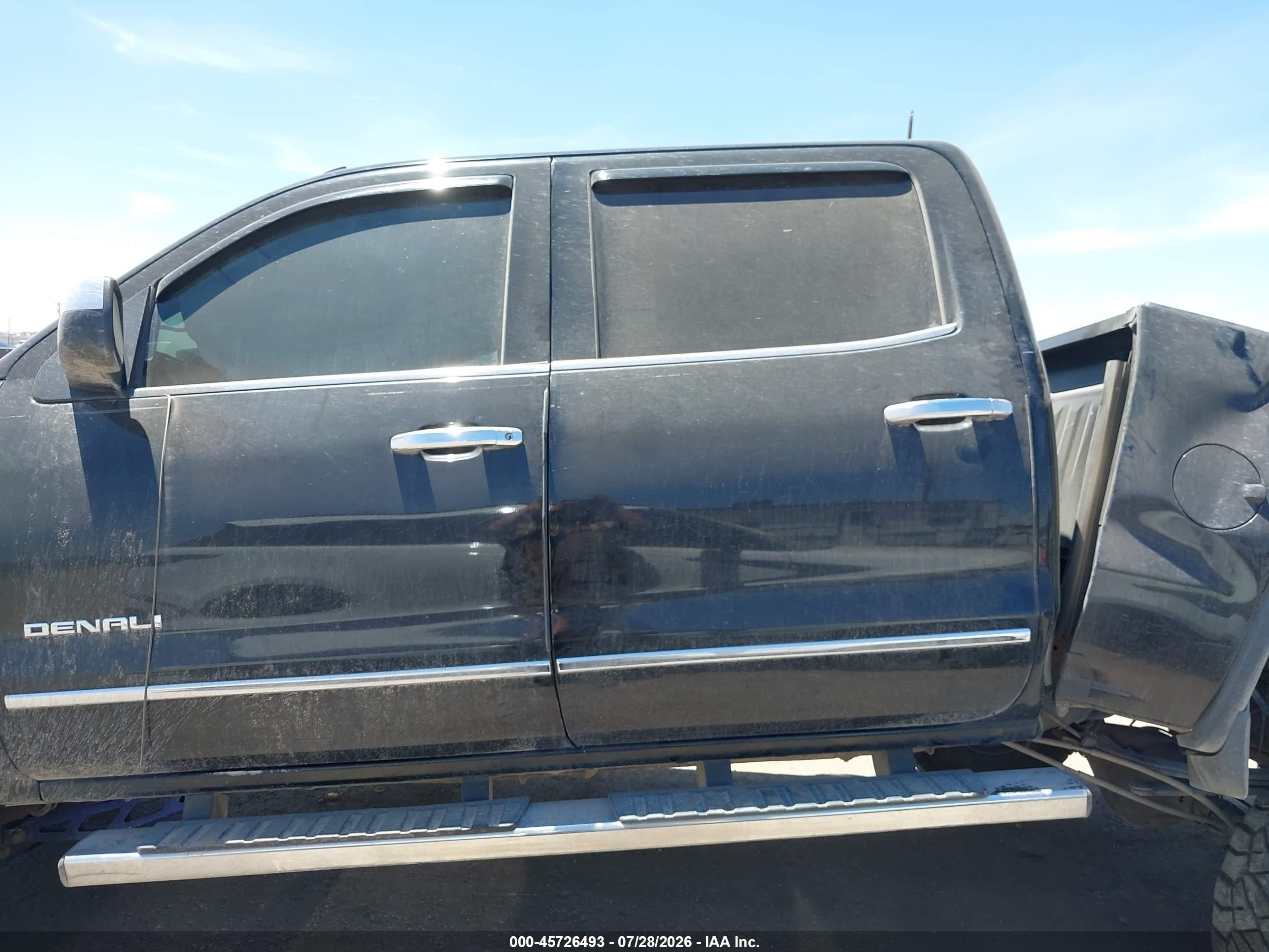 2015 Gmc Sierra 1500 Denali Черный vin: 3GTP1WEC5FG450880