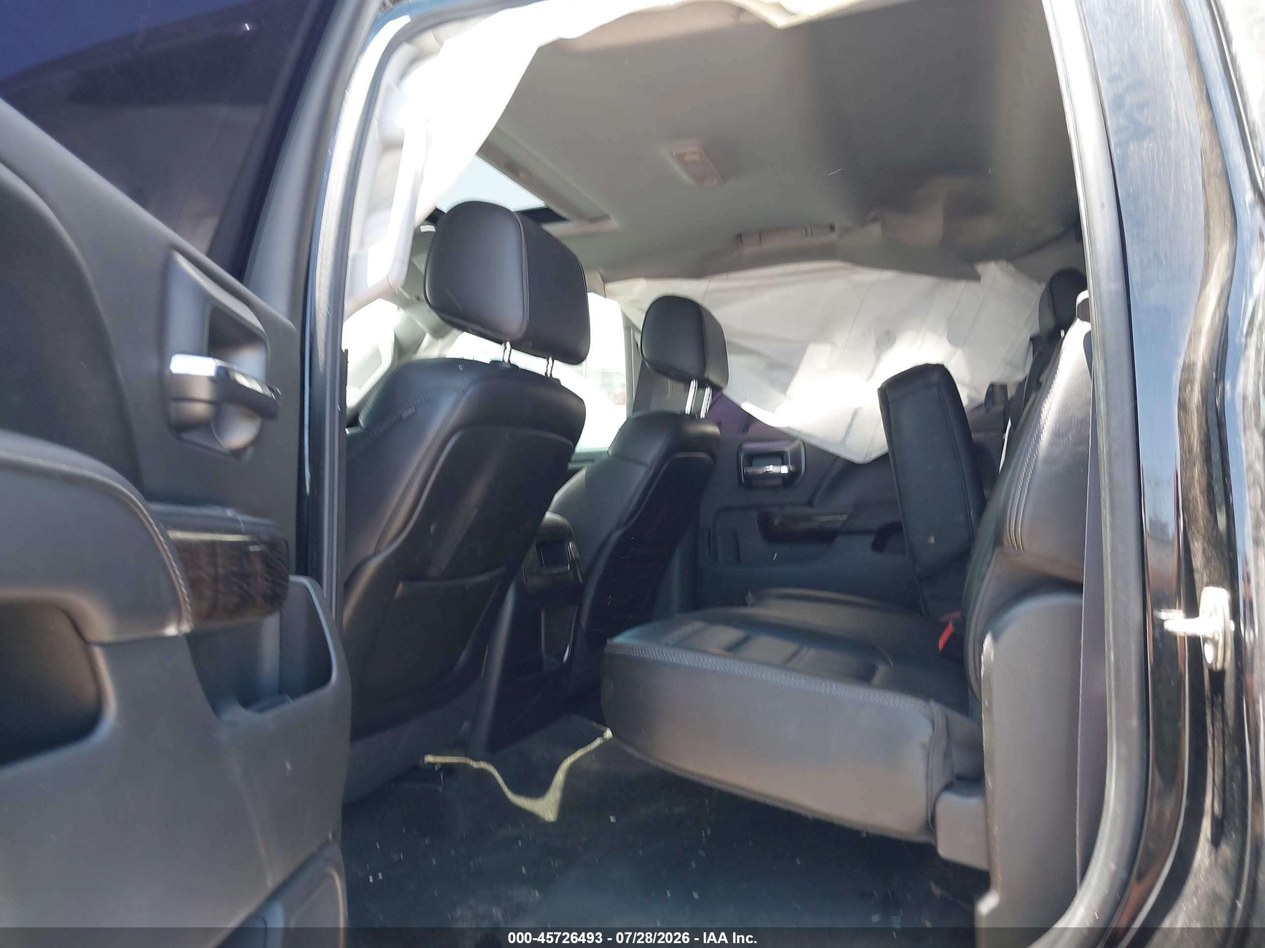 2015 Gmc Sierra 1500 Denali Черный vin: 3GTP1WEC5FG450880