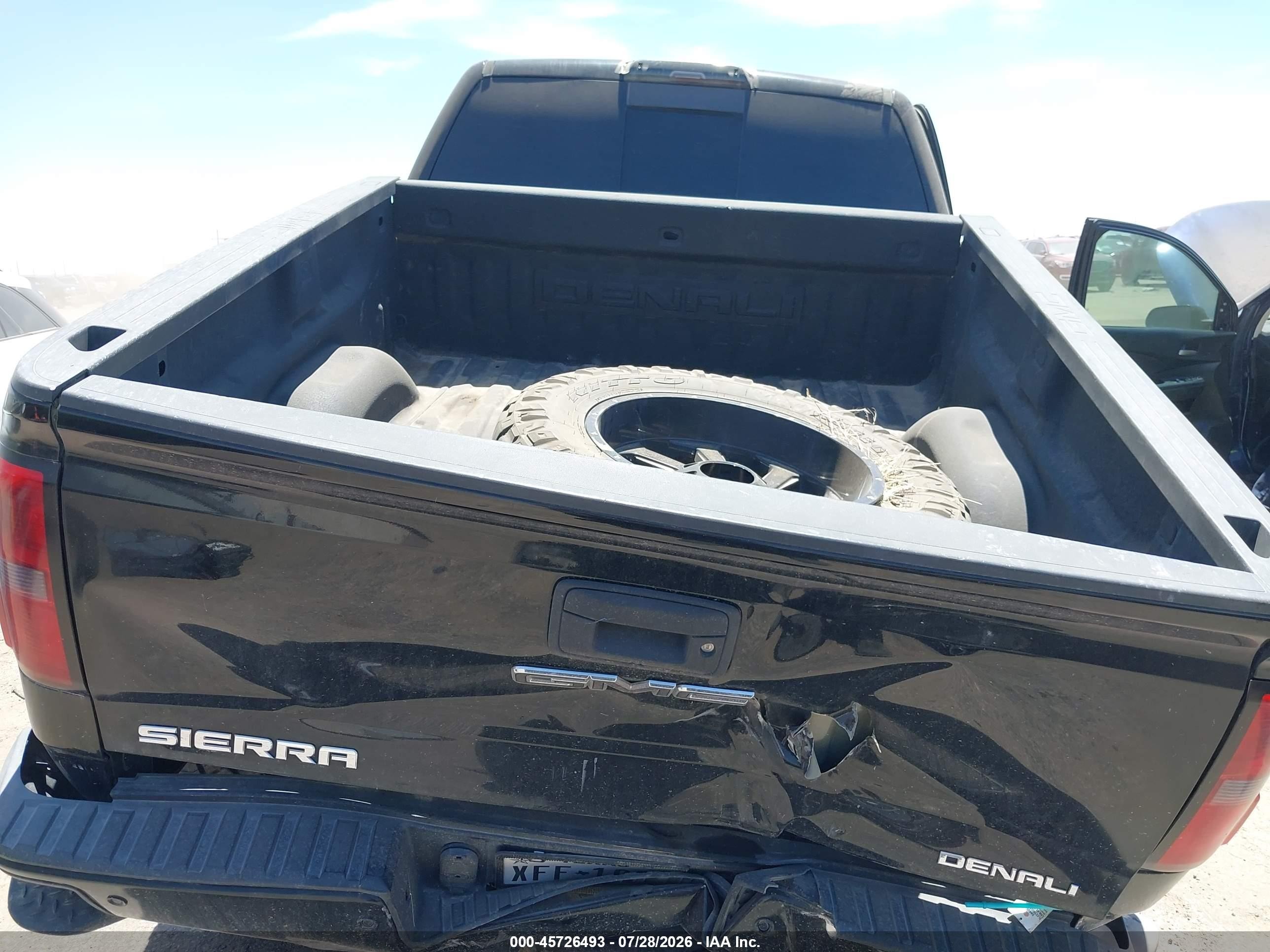 2015 Gmc Sierra 1500 Denali Черный vin: 3GTP1WEC5FG450880
