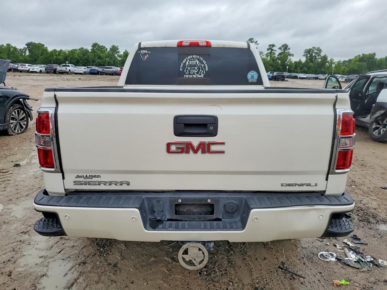 2015 Gmc Sierra C1500 Denali Белый vin: 3GTP1WEC6FG394691