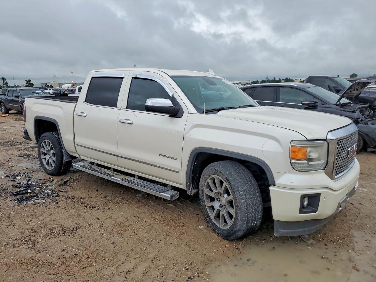 2015 Gmc Sierra C1500 Denali Белый vin: 3GTP1WEC6FG394691
