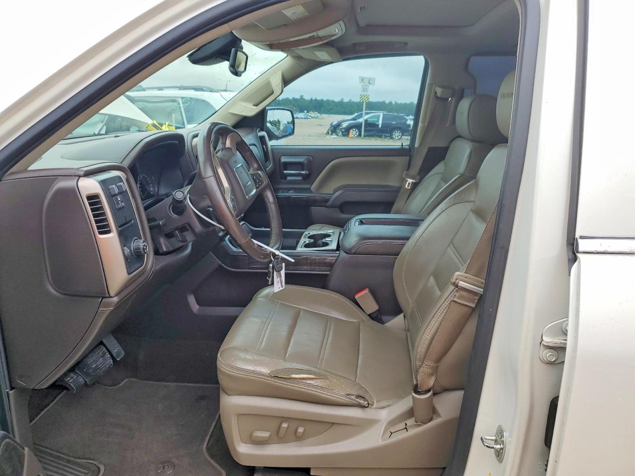 2015 Gmc Sierra C1500 Denali Белый vin: 3GTP1WEC6FG394691