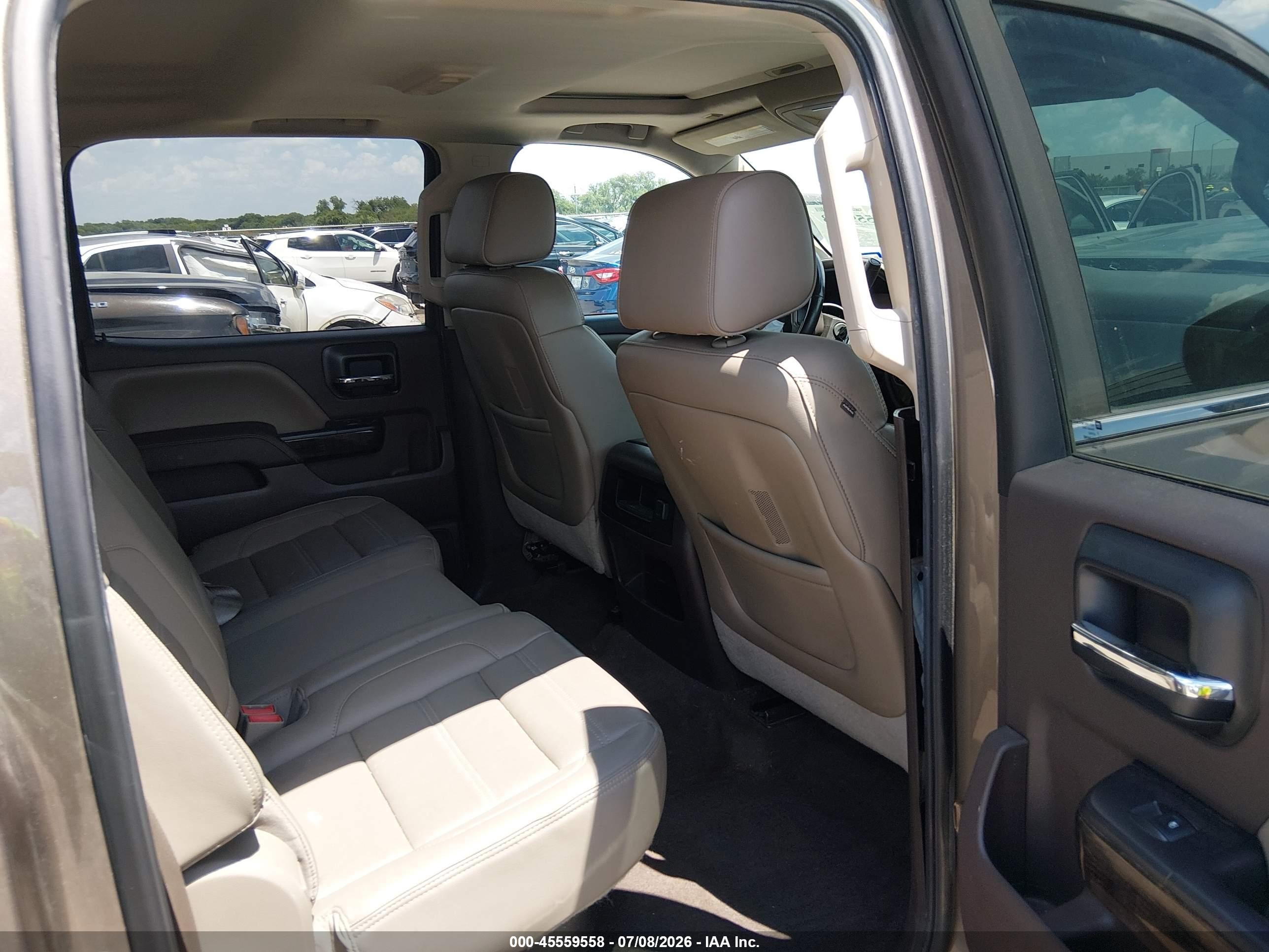 2015 Gmc Sierra 1500 Denali Brown vin: 3GTP1WEJ3FG355605