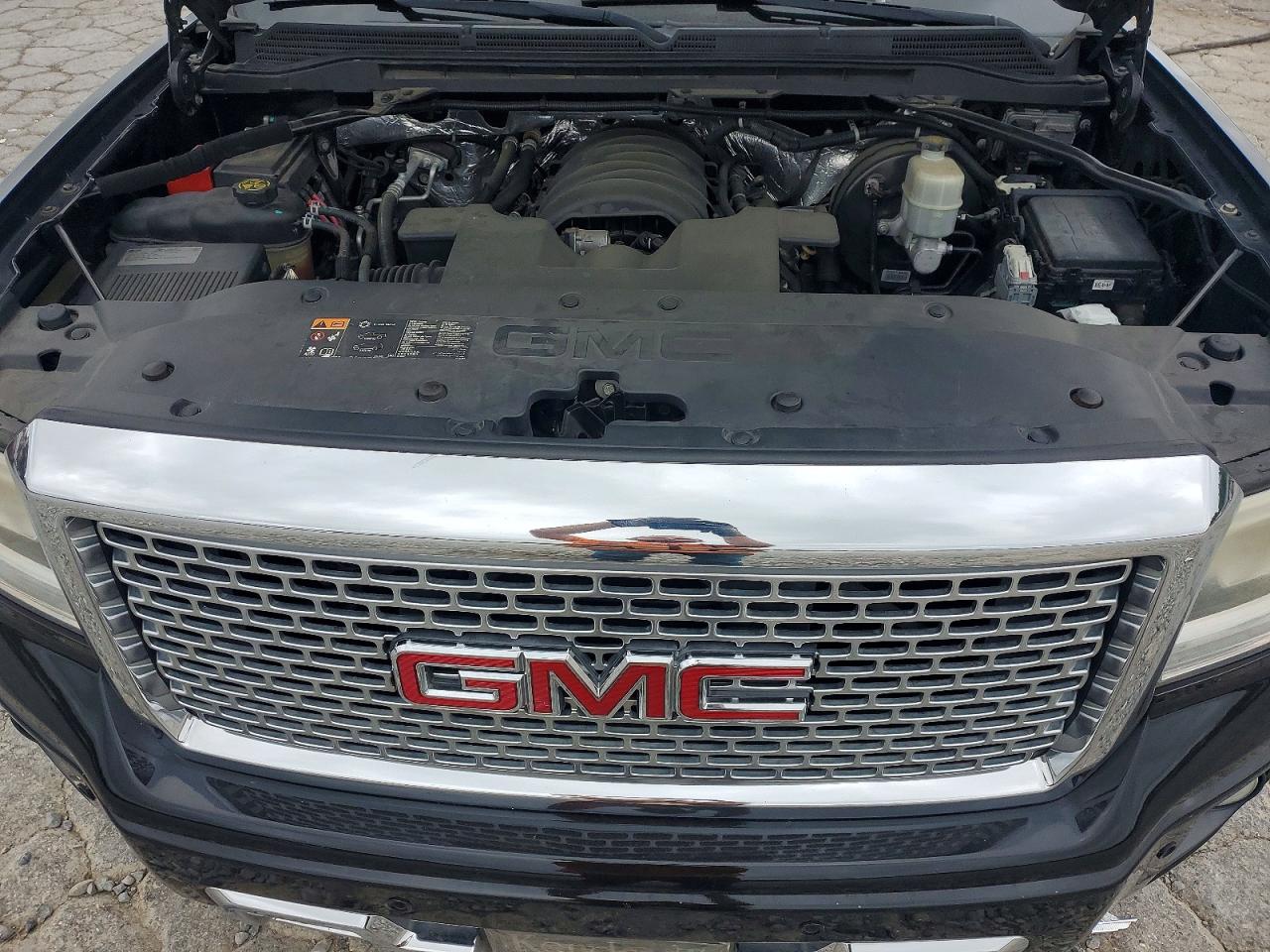 2015 Gmc Sierra C1500 Denali Black vin: 3GTP1WEJ6FG406501