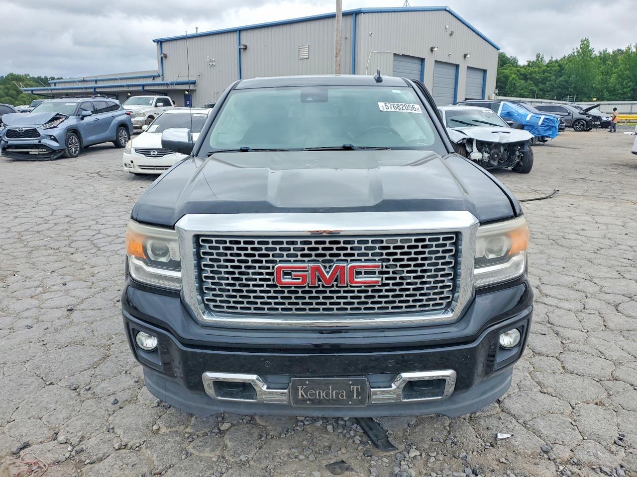 2015 Gmc Sierra C1500 Denali Black vin: 3GTP1WEJ6FG406501