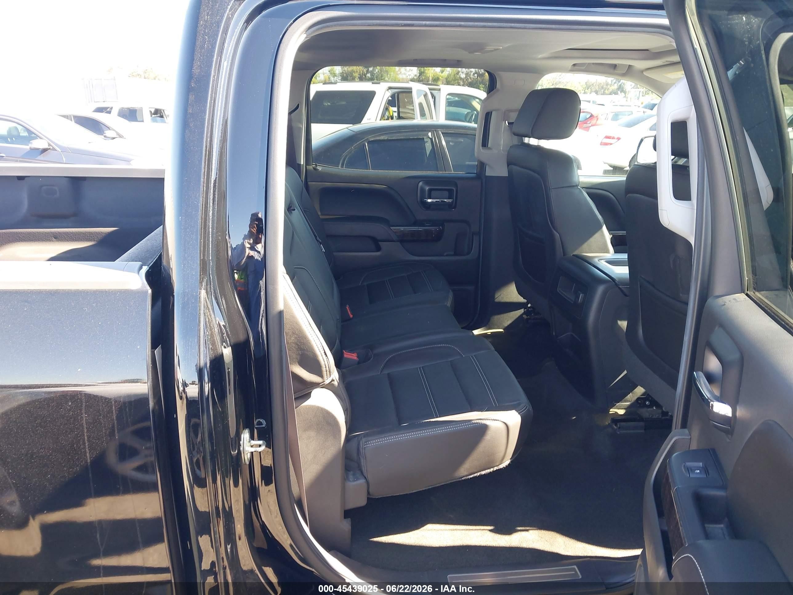 2014 Gmc Sierra 1500 Denali Black vin: 3GTP1WEJ7EG525429