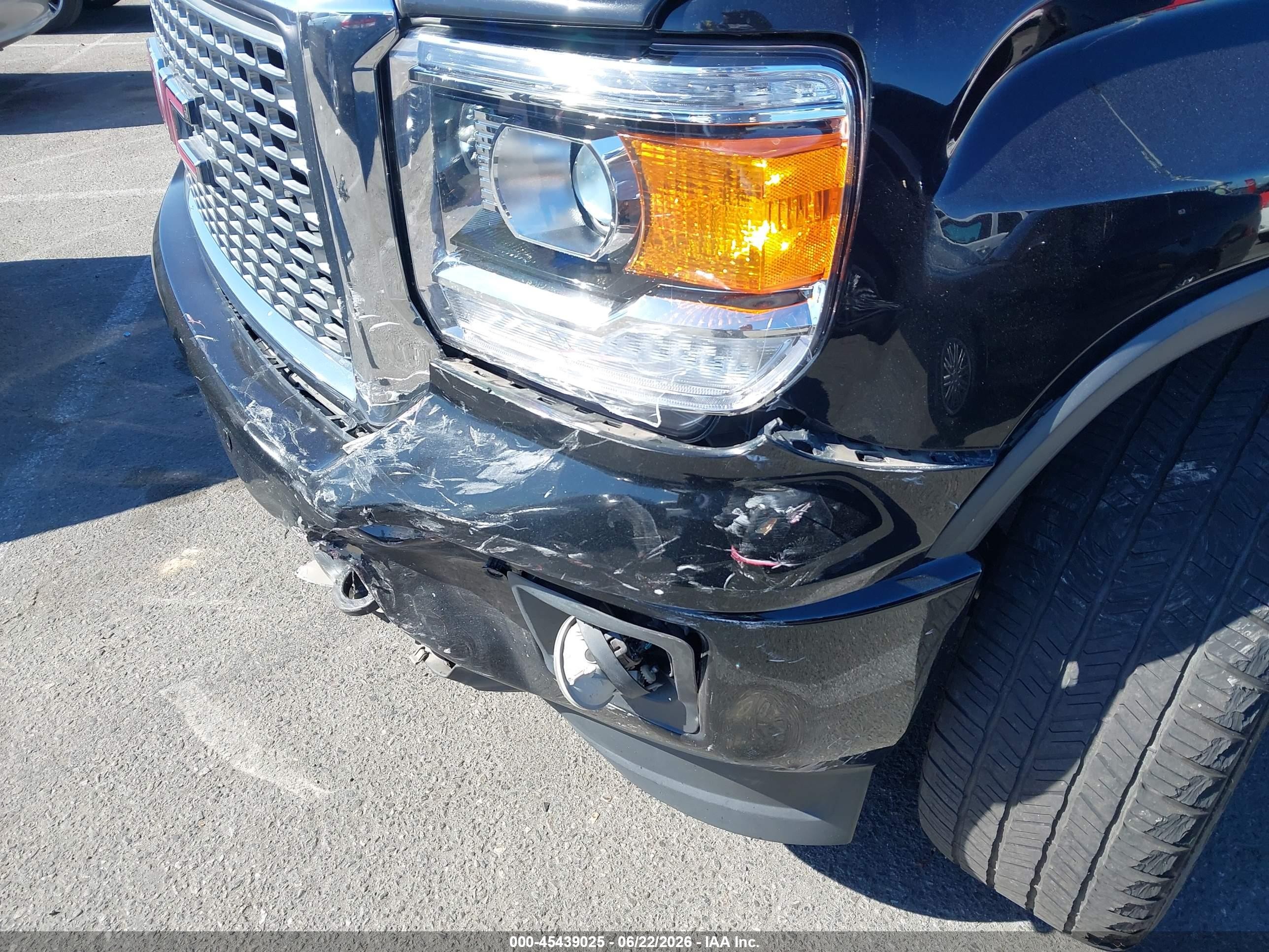 2014 Gmc Sierra 1500 Denali Black vin: 3GTP1WEJ7EG525429
