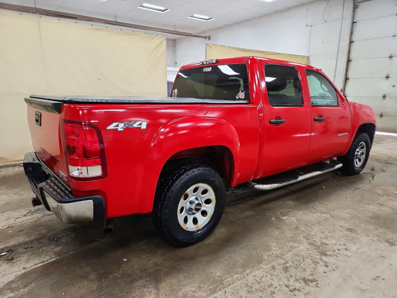 2012 Gmc Sierra K1500 Red vin: 3GTP2TE74CG191065