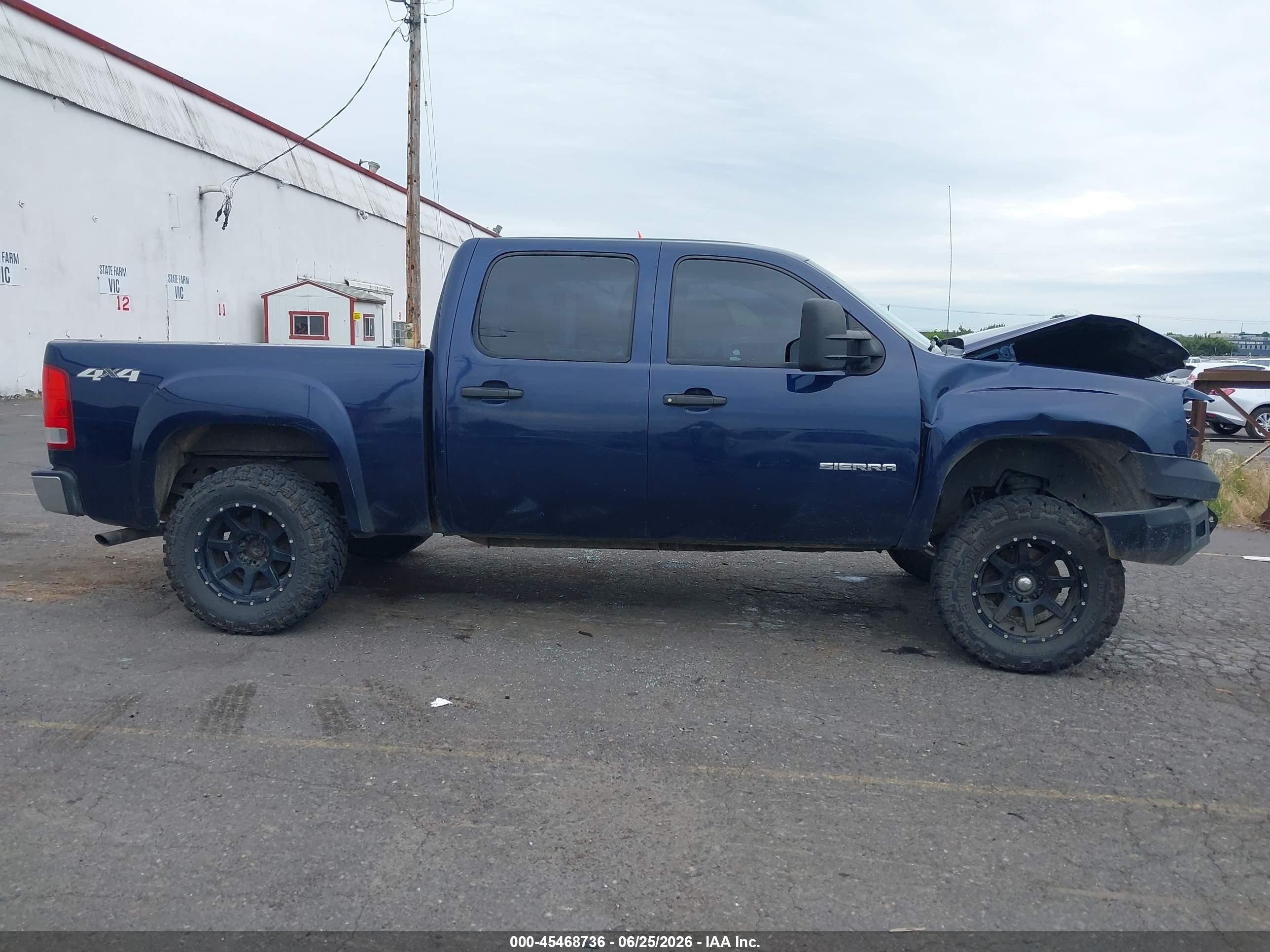 2012 Gmc Sierra 1500 Work Truck Dark Blue vin: 3GTP2TEA9CG148109