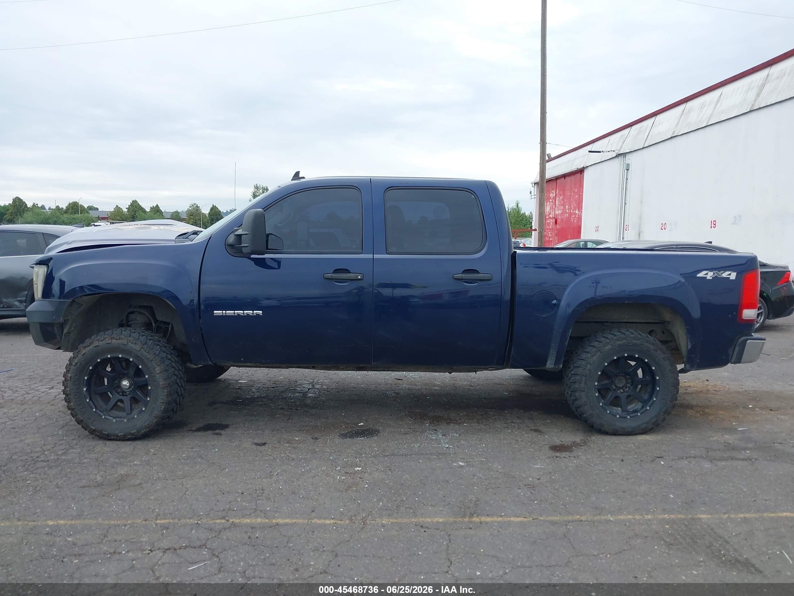 2012 Gmc Sierra 1500 Work Truck Dark Blue vin: 3GTP2TEA9CG148109