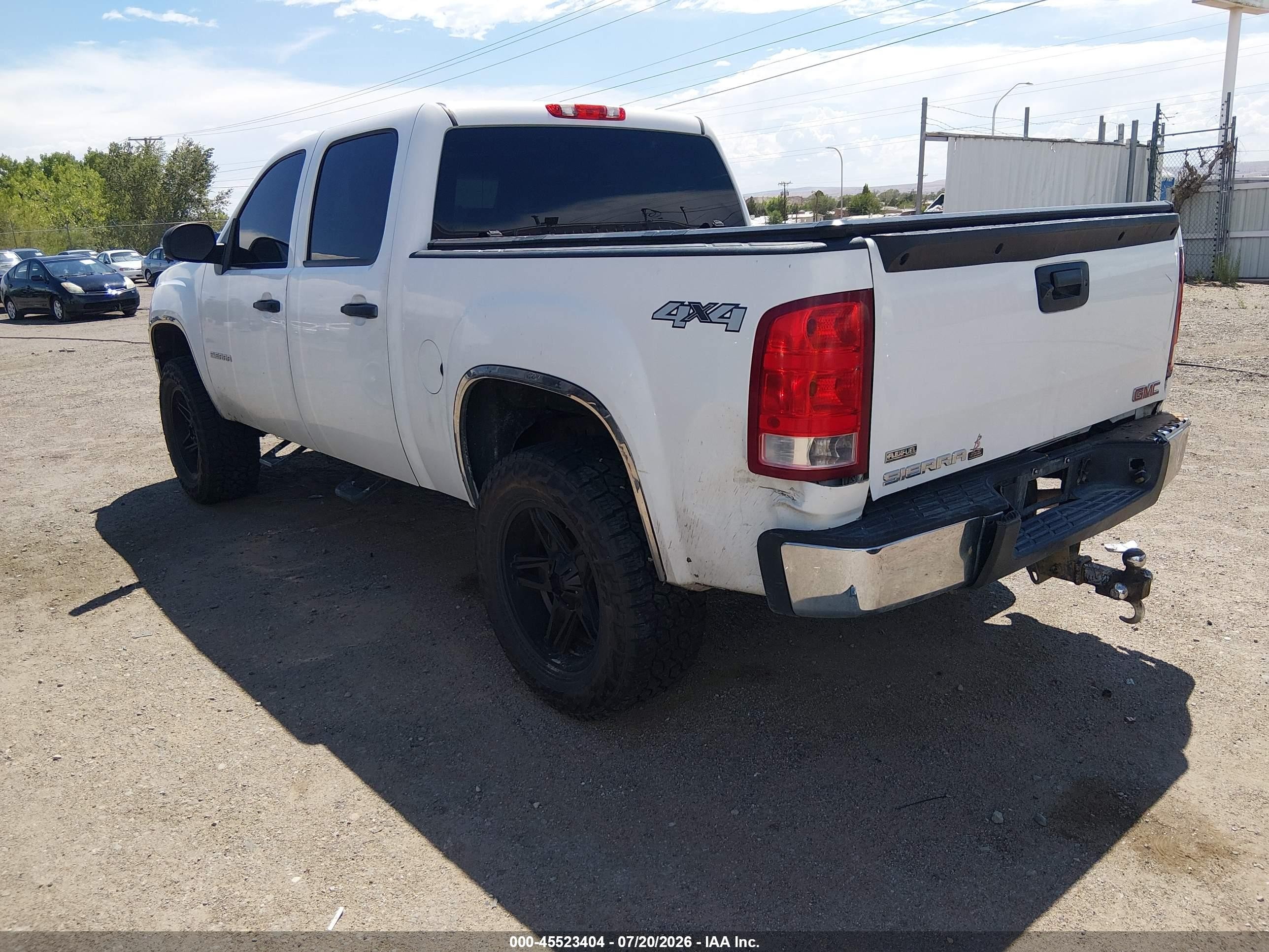 2011 Gmc Sierra 1500 Work Truck White vin: 3GTP2TEAXBG349533