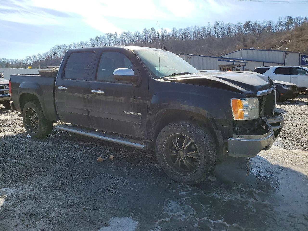 2013 Gmc Sierra K1500 Sl Черный vin: 3GTP2UEA0DG268291