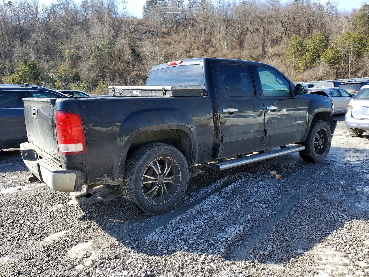 2013 Gmc Sierra K1500 Sl Черный vin: 3GTP2UEA0DG268291