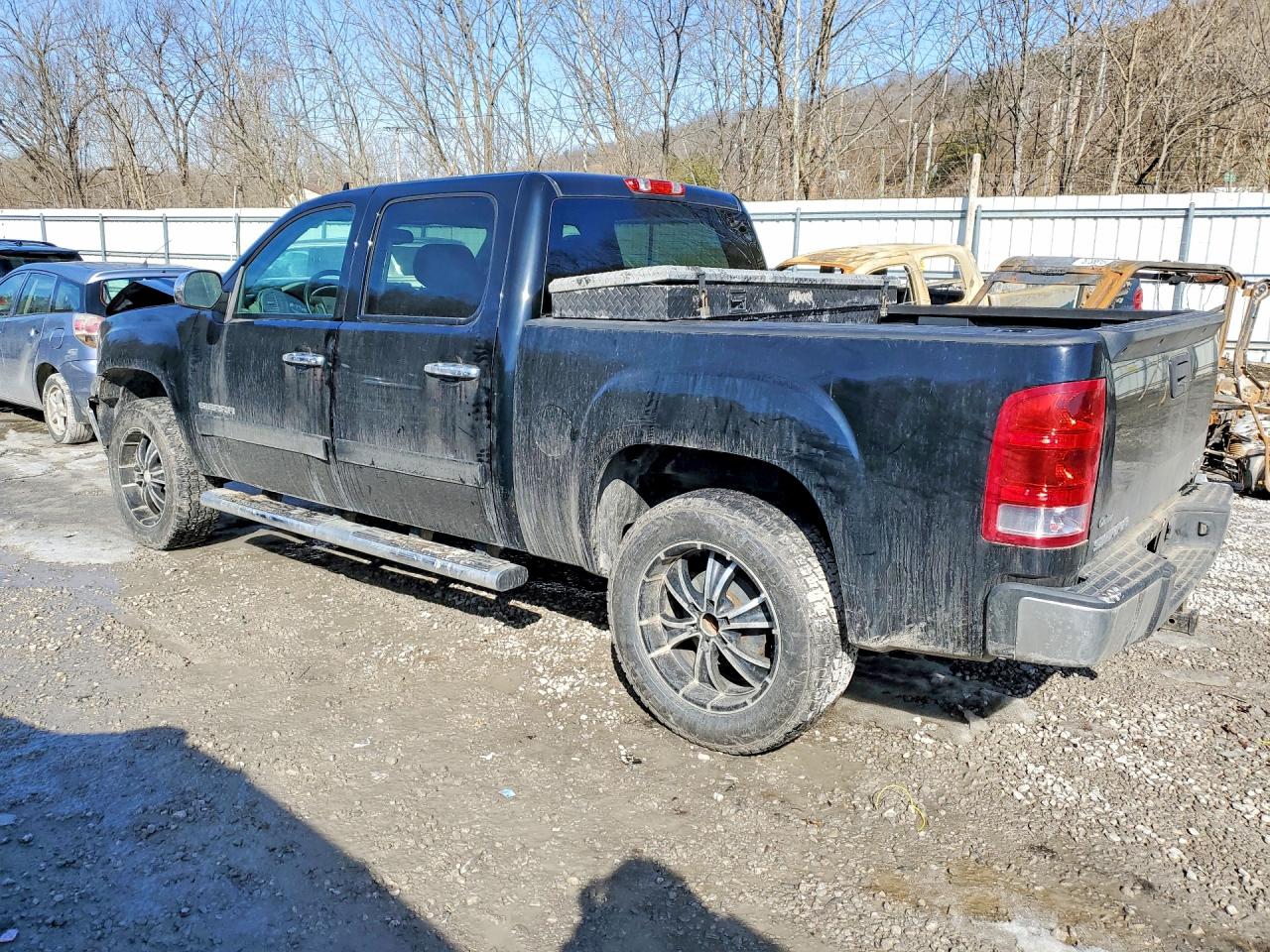 2013 Gmc Sierra K1500 Sl Черный vin: 3GTP2UEA0DG268291
