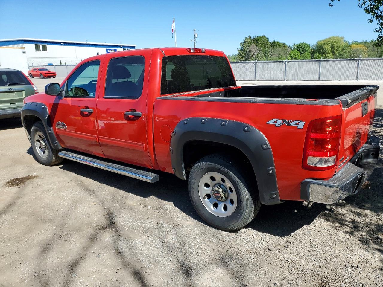 2011 Gmc Sierra K1500 Sl Red vin: 3GTP2UEA2BG156931